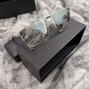 Versace Gold and Silver Sunglasses